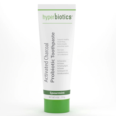 Hyperbiotics Activated Charcoal Probiotic Toothpaste product image