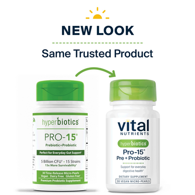 Hyperbiotics Pro-15 Pre + Probiotic product image