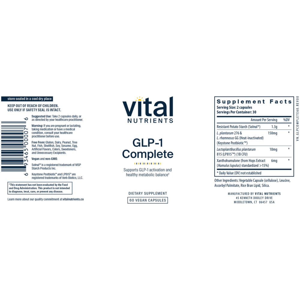 Product image for GLP-1 Complete.