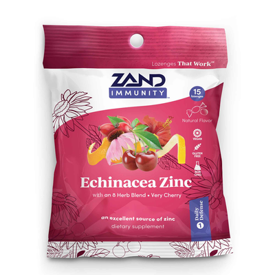 HerbaLozenge® Echinacea Zinc - Cherry 15 lozenges
