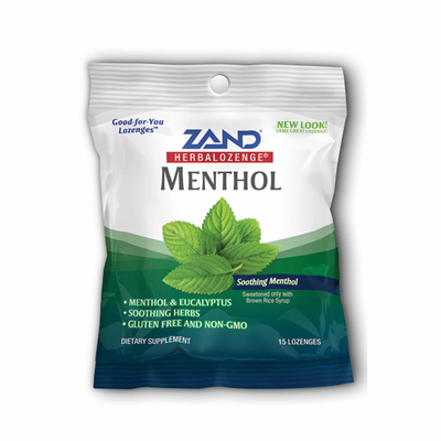 Product image for HerbaLozenge® - Menthol (15 lozenges). Discontinued.