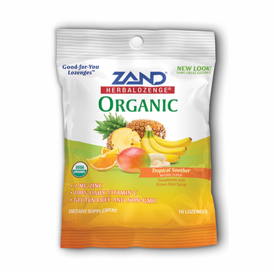 HerbaLozenge® Organic - Tropical 18 lozenges