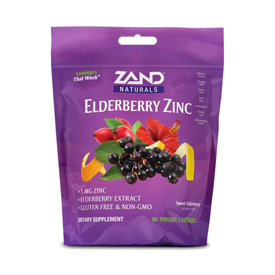 HerbaLozenge Elderberry Zinc Drops product image