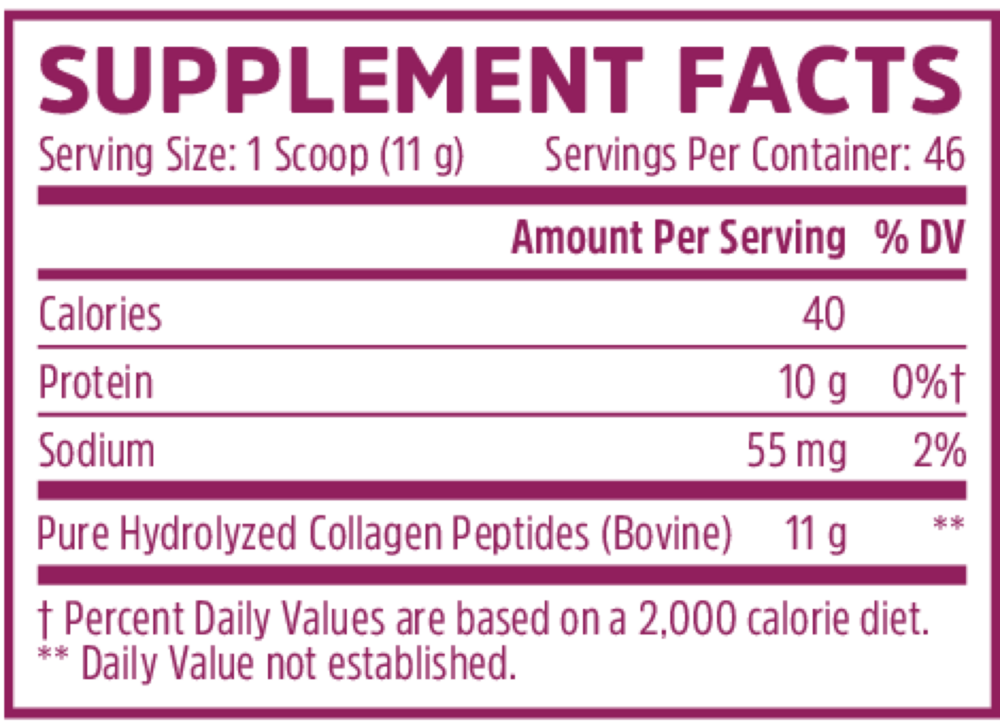 Product image for Collagen Peptides.