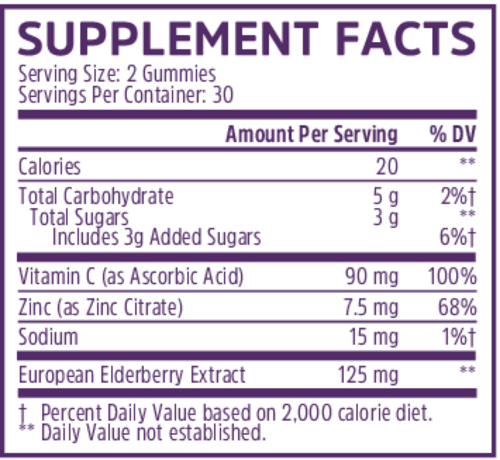 Product image for Elder-Mune Elderberry.
