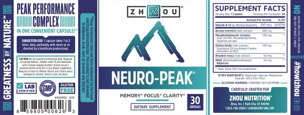 Product image for Neuro-Peak.